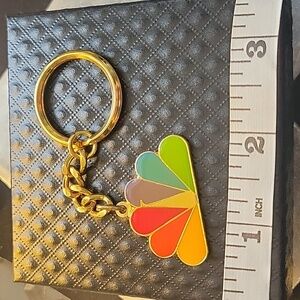 Vtg. NBC Keychain